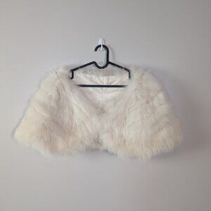 Davie & Chiyo Real Fur Wedding Shawl *Will post photos soon*